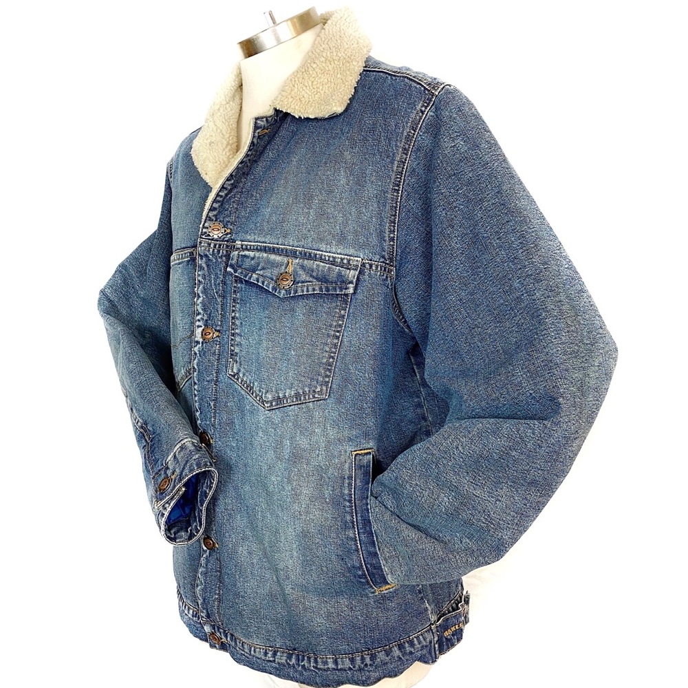 Vintage Oakley Jean Sherpa Jacket Added Pictures L - Picture 2 of 4
